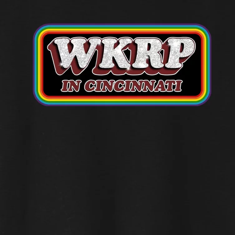 WKRP In Cincinnati First Annual WKRP Thanksgiving Day Turkey Drop Women's Crop Top Tee