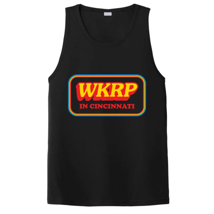 WKRP In Cincinnati First Annual WKRP Thanksgiving Day Turkey Drop Performance Tank