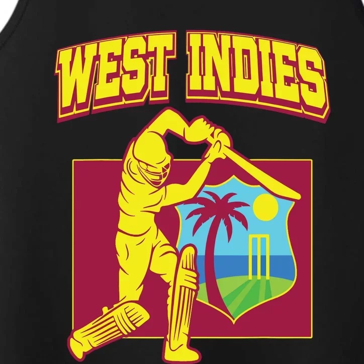 West Indies Cricket 2024 Jersey Cool Windies Cricket Performance Tank