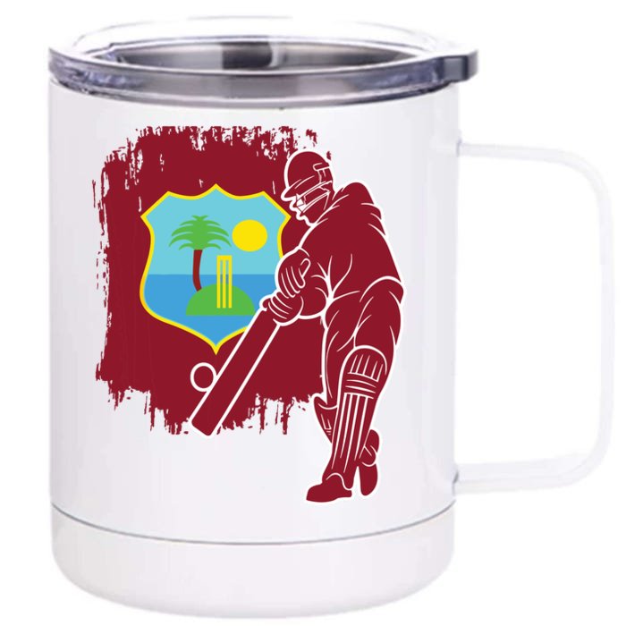 West Indies Cricket 2024 Jersey Cool T20 Cricket Windies Front & Back 12oz Stainless Steel Tumbler Cup