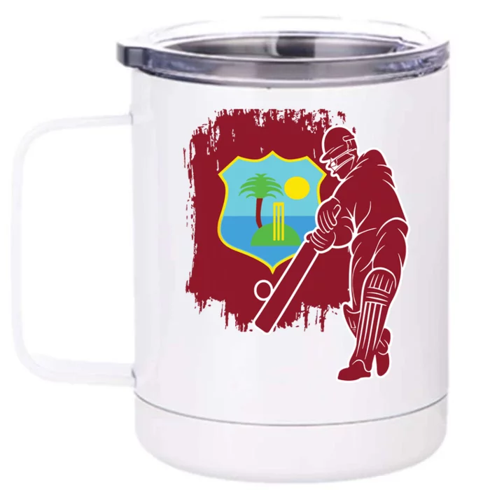 West Indies Cricket 2024 Jersey Cool T20 Cricket Windies Front & Back 12oz Stainless Steel Tumbler Cup