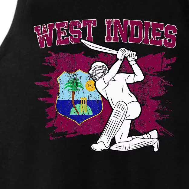 West Indies Cricket 2024 Supporters Ladies Tri-Blend Wicking Tank