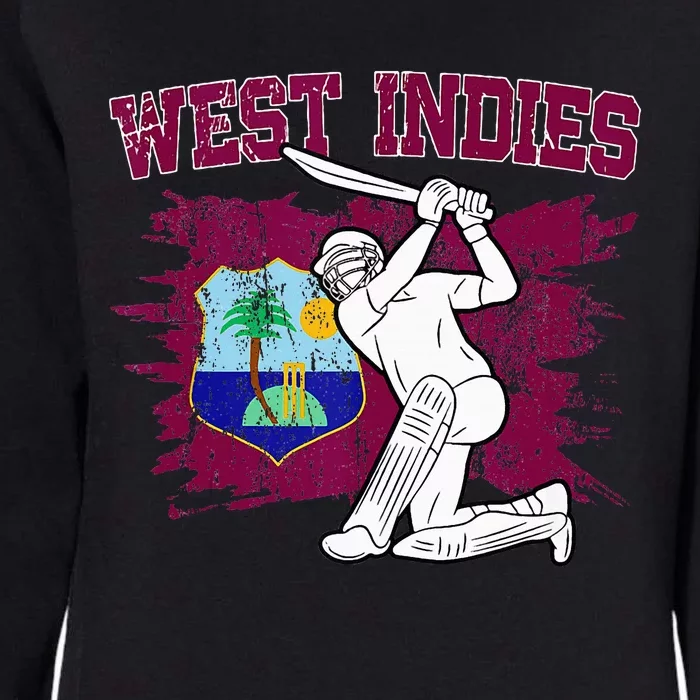 West Indies Cricket 2024 Supporters Womens California Wash Sweatshirt