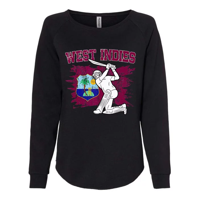 West Indies Cricket 2024 Supporters Womens California Wash Sweatshirt