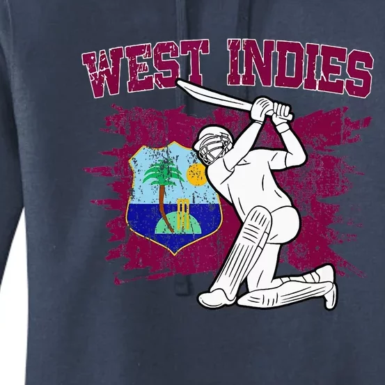 West Indies Cricket 2024 Supporters Women's Pullover Hoodie