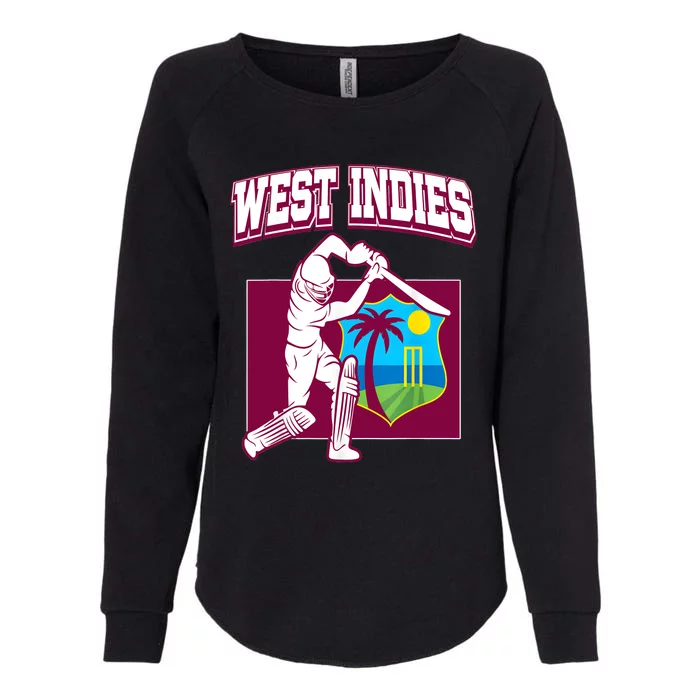 West Indies Cricket 2024 Jersey Cool Cricket Windies Womens California Wash Sweatshirt