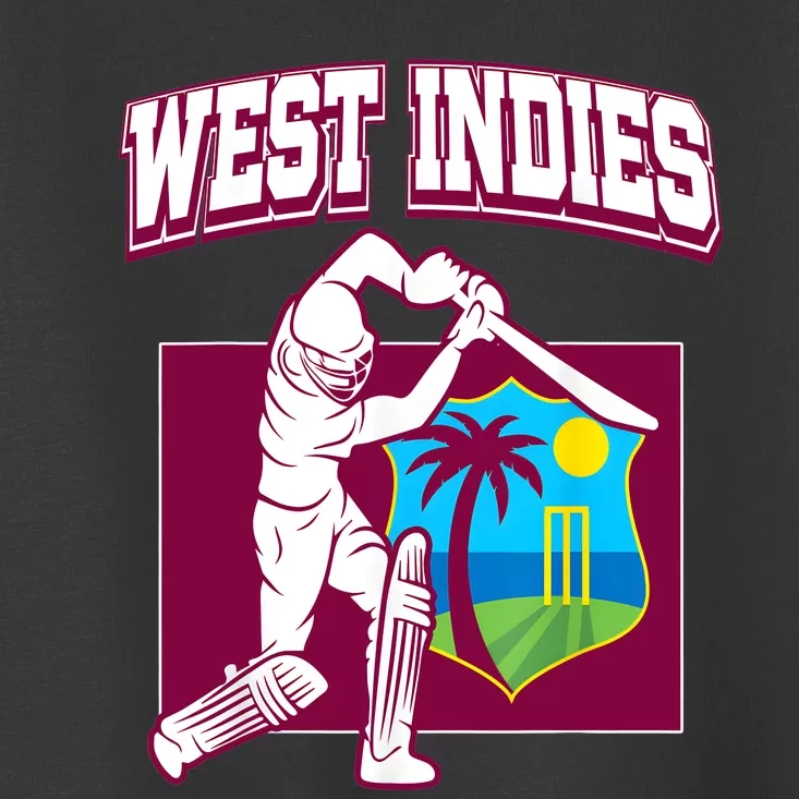 West Indies Cricket 2024 Jersey Cool Cricket Windies Toddler T-Shirt