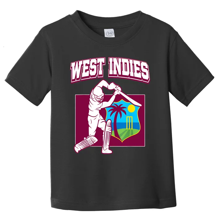 West Indies Cricket 2024 Jersey Cool Cricket Windies Toddler T-Shirt