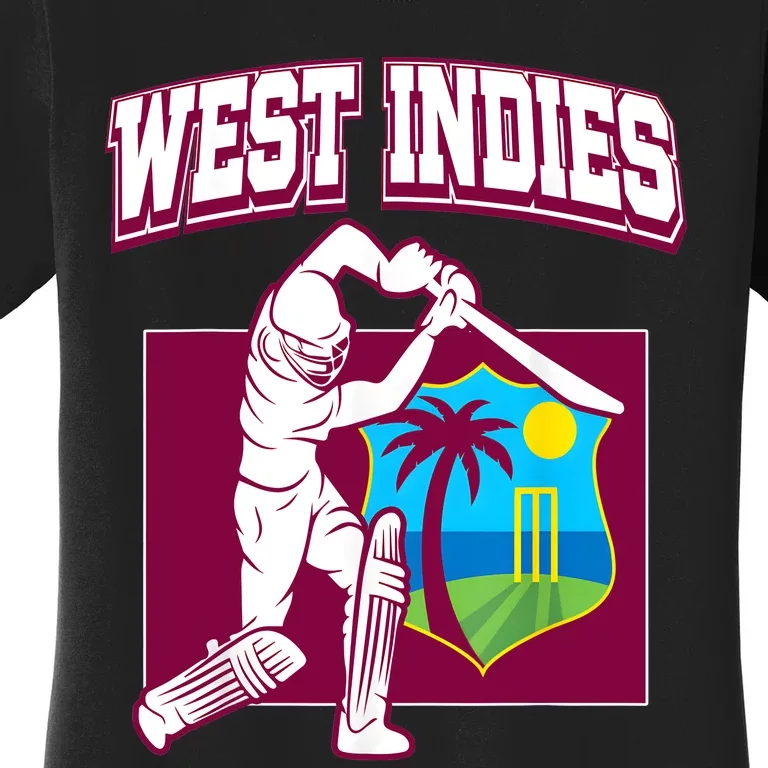 West Indies Cricket 2024 Jersey Cool Cricket Windies Women's T-Shirt