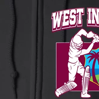 West Indies Cricket 2024 Jersey Cool Cricket Windies Full Zip Hoodie