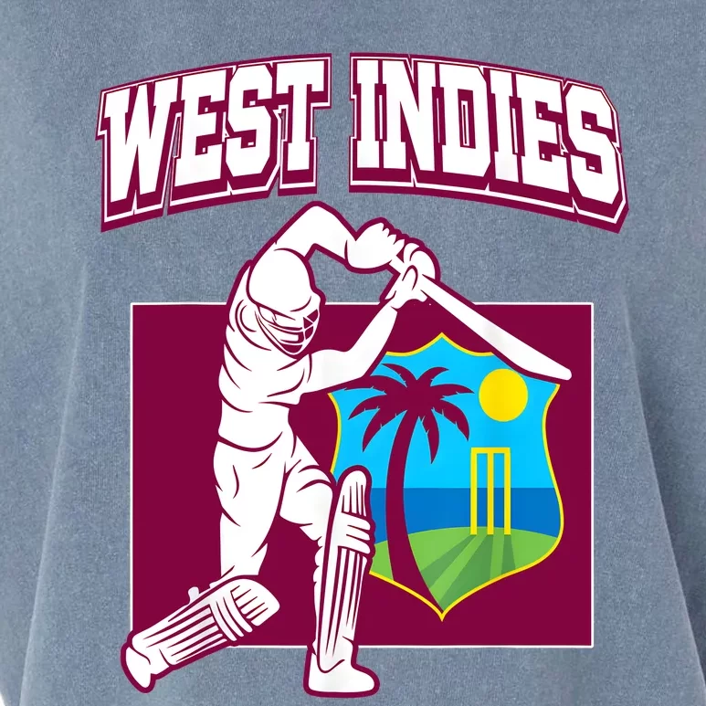 West Indies Cricket 2024 Jersey Cool Cricket Windies Garment-Dyed Women's Muscle Tee