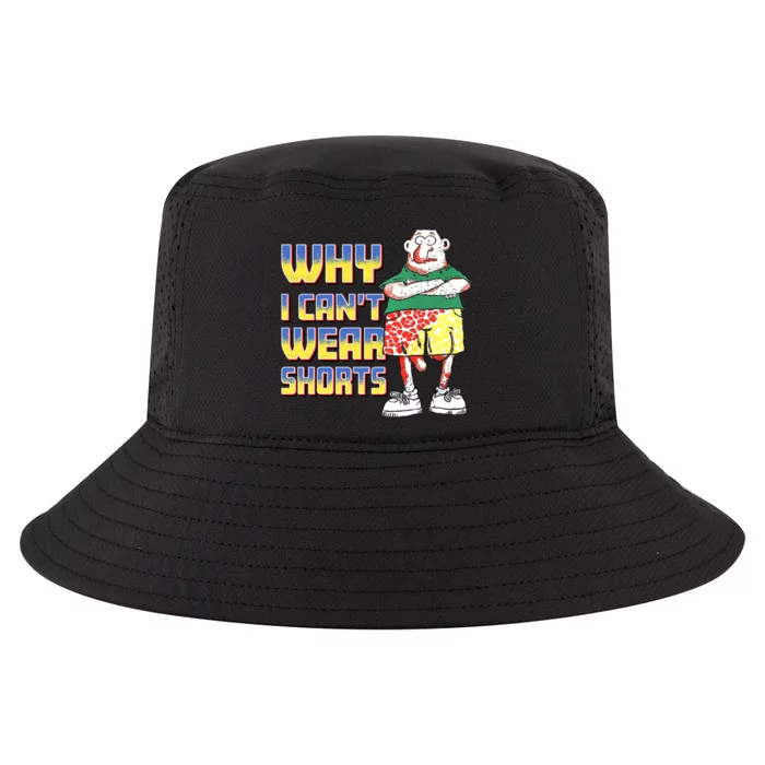 Why I Can`T Wear Shorts Funny Cool Comfort Performance Bucket Hat