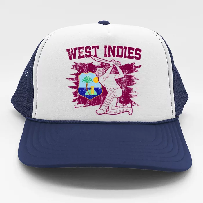 West Indies Cricket 2024 Jersey Cool Cricket Windies Trucker Hat