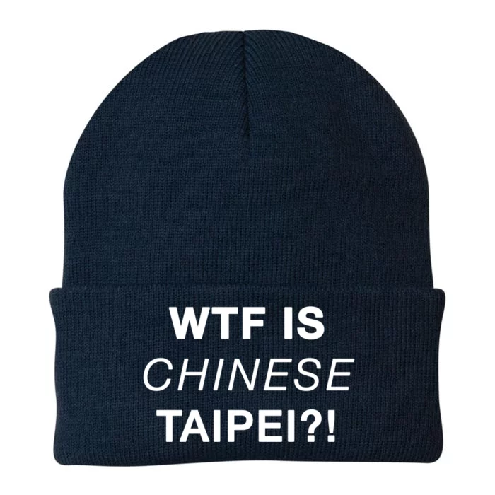 Wtf Is Chinese Taipei Great Gift Knit Cap Winter Beanie