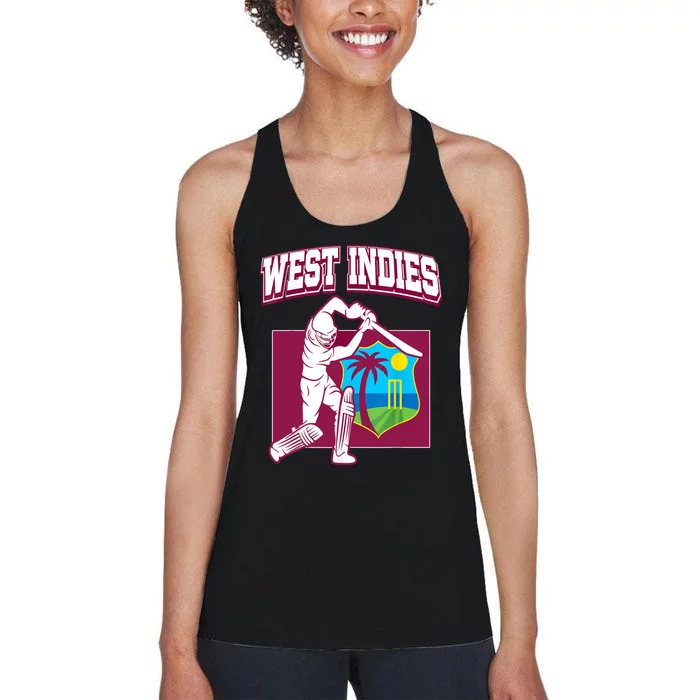 West Indies Cricket 2024 Jersey | Cool Cricket Windies Women's Racerback Tank