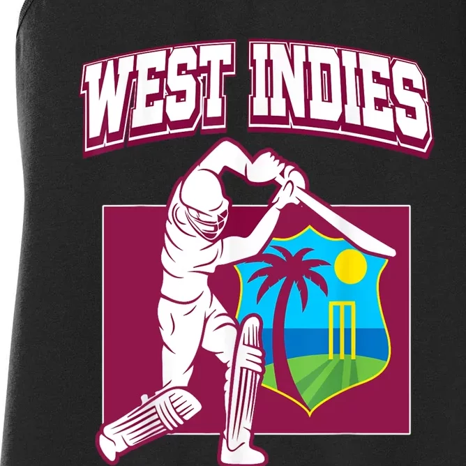 West Indies Cricket 2024 Jersey | Cool Cricket Windies Women's Racerback Tank