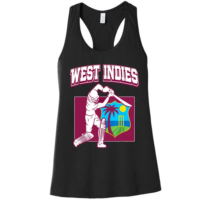 West Indies Cricket 2024 Jersey | Cool Cricket Windies Women's Racerback Tank