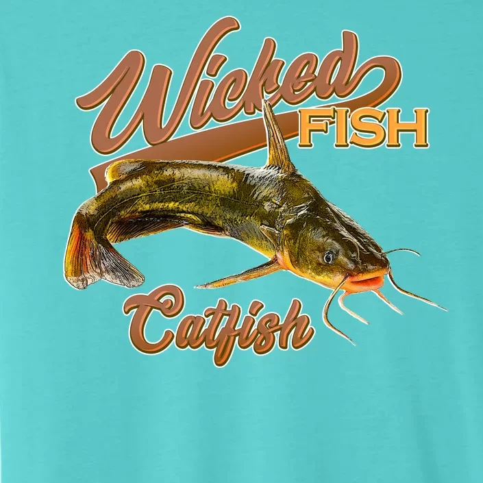 Wicked Fish Catfish Fishing ChromaSoft Performance T-Shirt