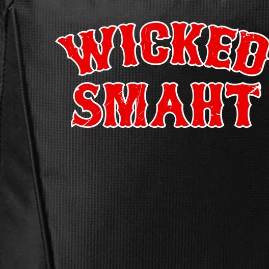 Wicked Smaht Smart Boston Massachusetts City Backpack