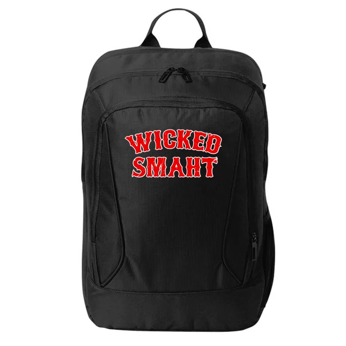 Wicked Smaht Smart Boston Massachusetts City Backpack