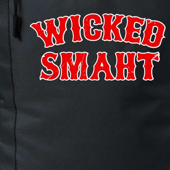 Wicked Smaht Smart Boston Massachusetts Daily Commute Backpack