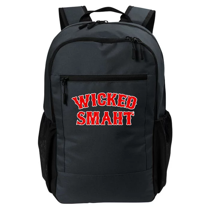 Wicked Smaht Smart Boston Massachusetts Daily Commute Backpack