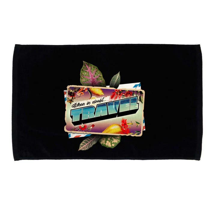 When In Doubt Travel Microfiber Hand Towel