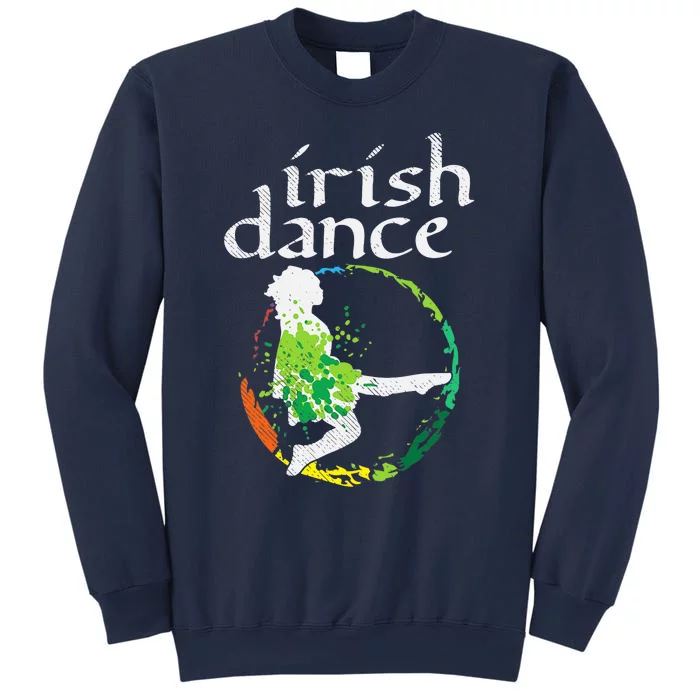 Wo Irish Dance Girl Colors St Patricks Day Ceili Dancer Girl Sweatshirt