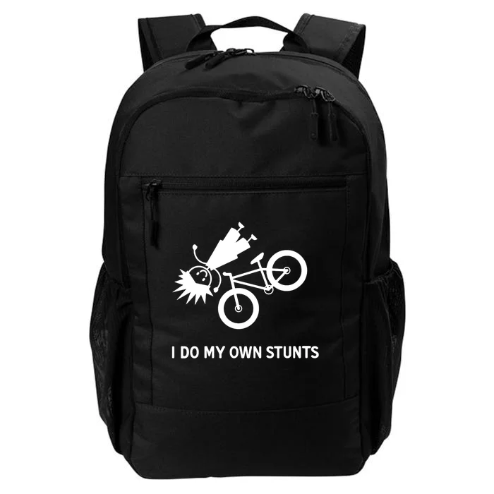 Wo I Do My Own Stunts Bicycle Daily Commute Backpack