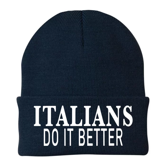 Womens Italians Do It Better Knit Cap Winter Beanie