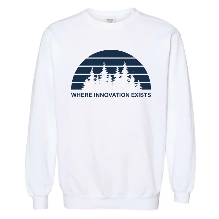 Where Innovation Exist Garment-Dyed Sweatshirt