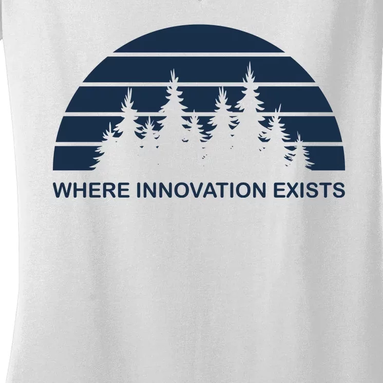 Where Innovation Exist Women's V-Neck T-Shirt