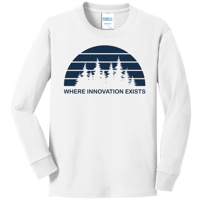 Where Innovation Exist Kids Long Sleeve Shirt