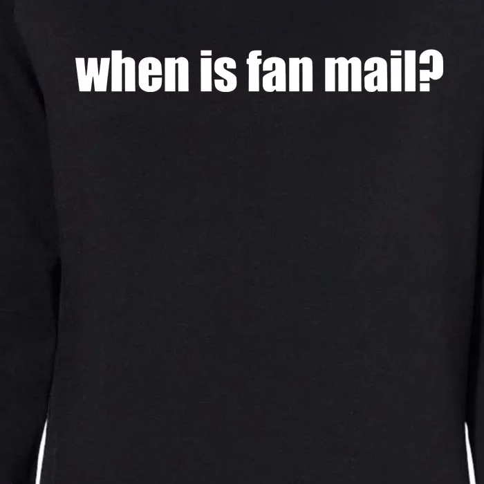 When Is Fan Mail Womens California Wash Sweatshirt