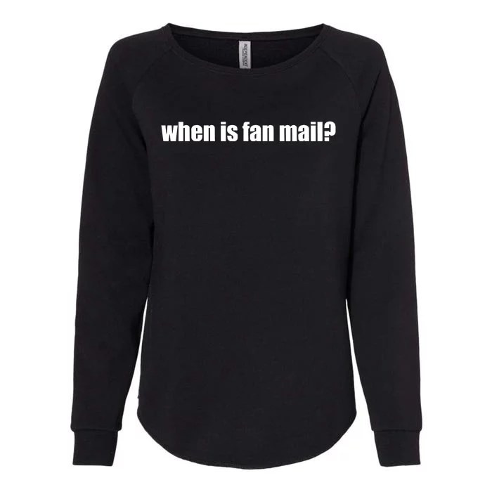 When Is Fan Mail Womens California Wash Sweatshirt