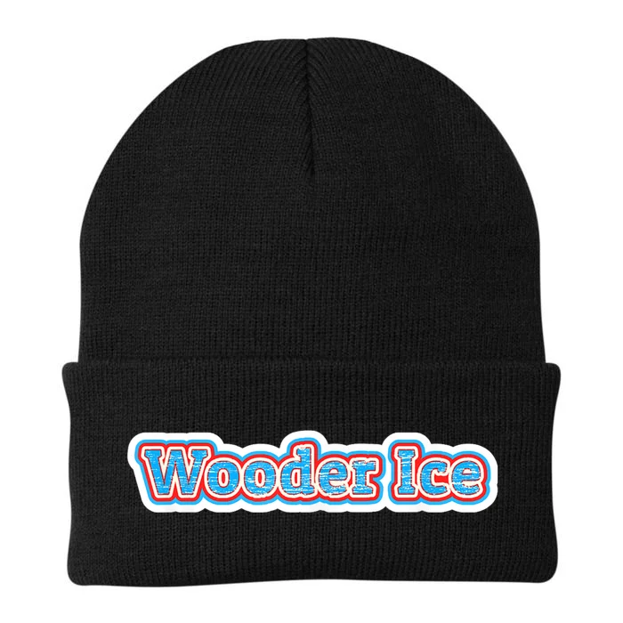 Wooder Ice Funny Philadelphia Slang Novelty Water Ice Knit Cap Winter Beanie