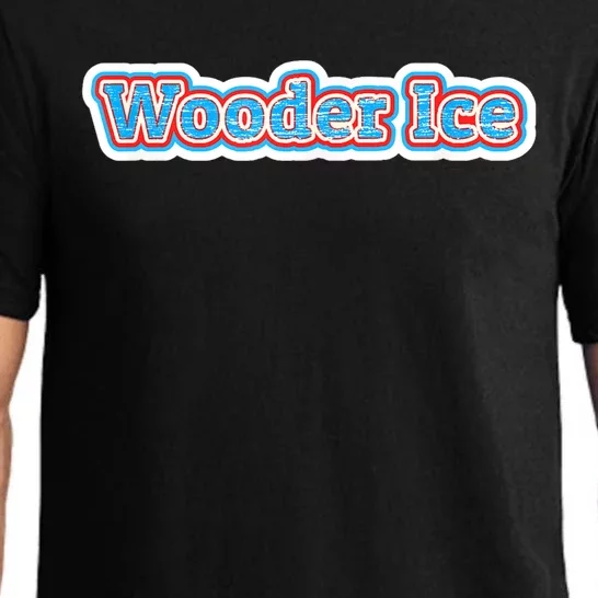 Wooder Ice Funny Philadelphia Slang Novelty Water Ice Pajama Set