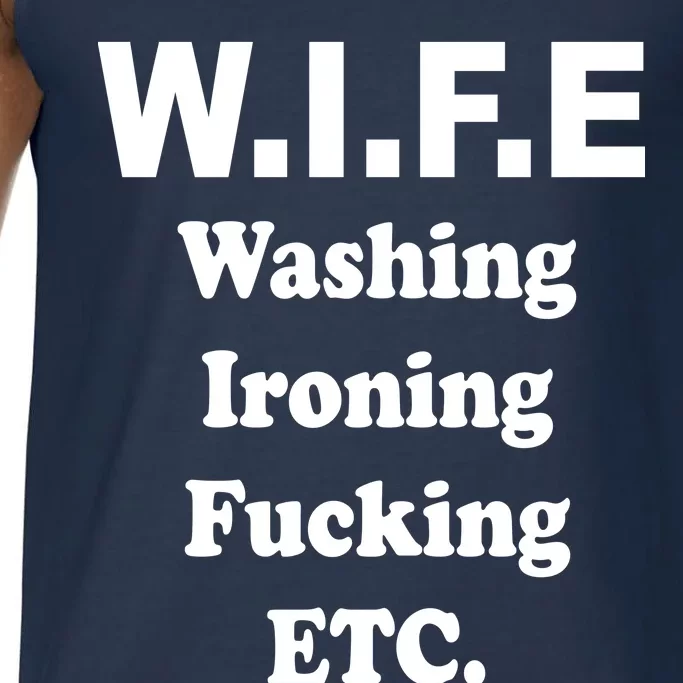 Wife Washing Ironing Fucking .ETC Comfort Colors® Tank Top