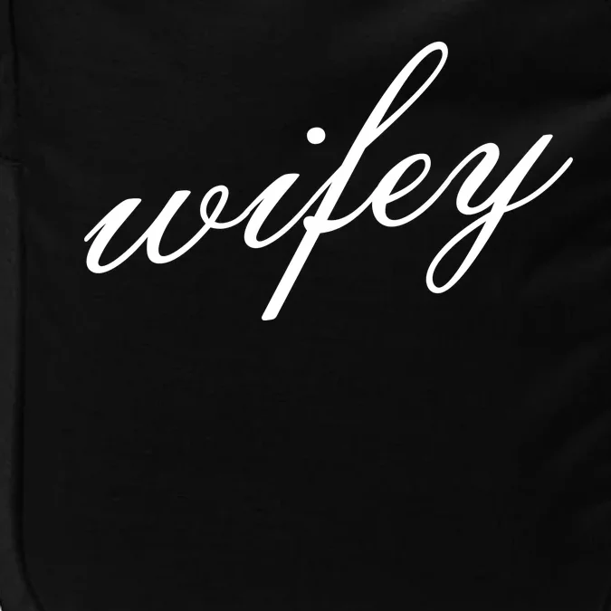 Wifey Logo Impact Tech Backpack