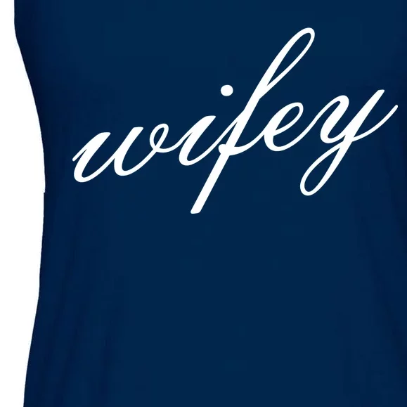 Wifey Logo Ladies Essential Flowy Tank