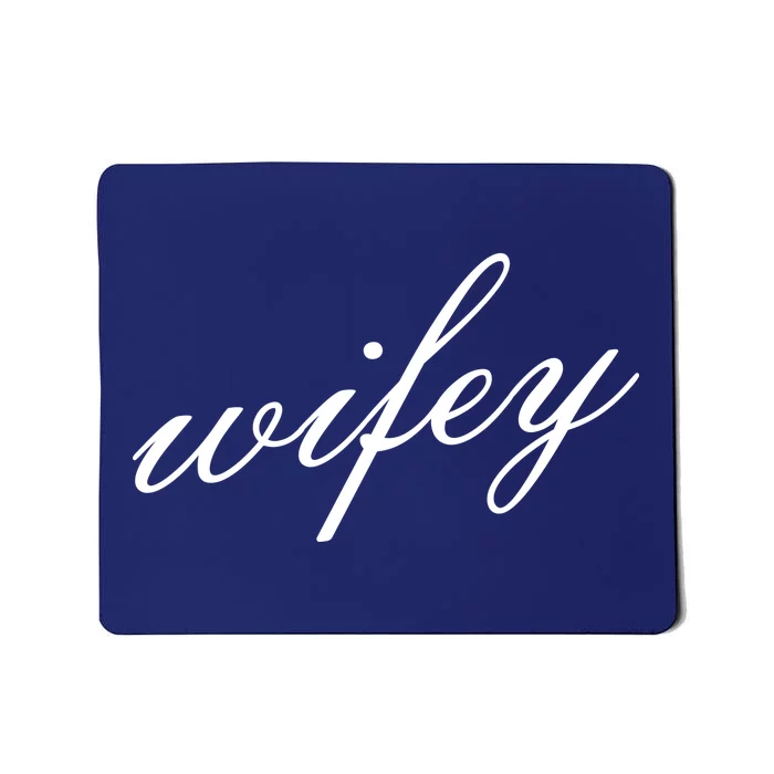 Wifey Logo Mousepad