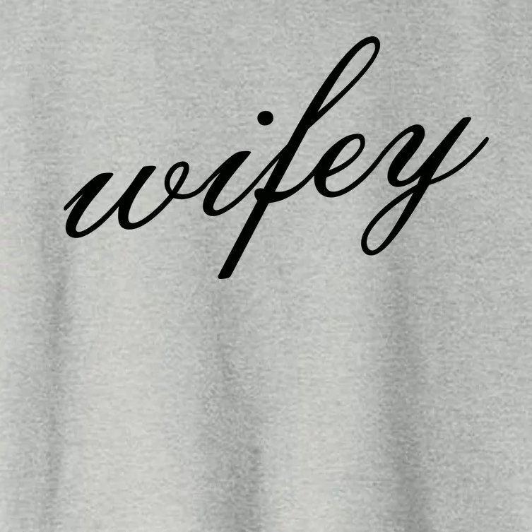 Wifey Logo Women's Crop Top Tee