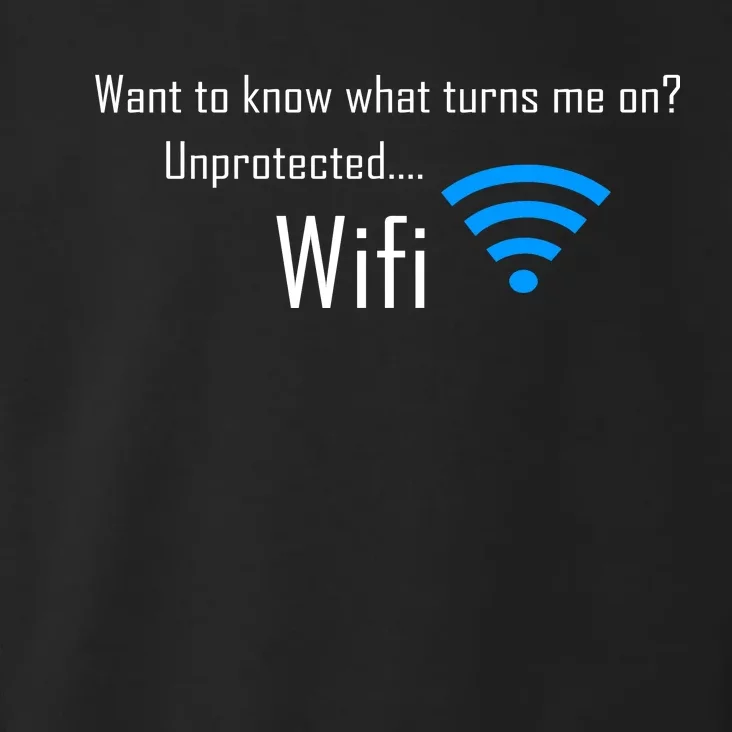 Wifi - Turns Me On Funny Toddler Hoodie