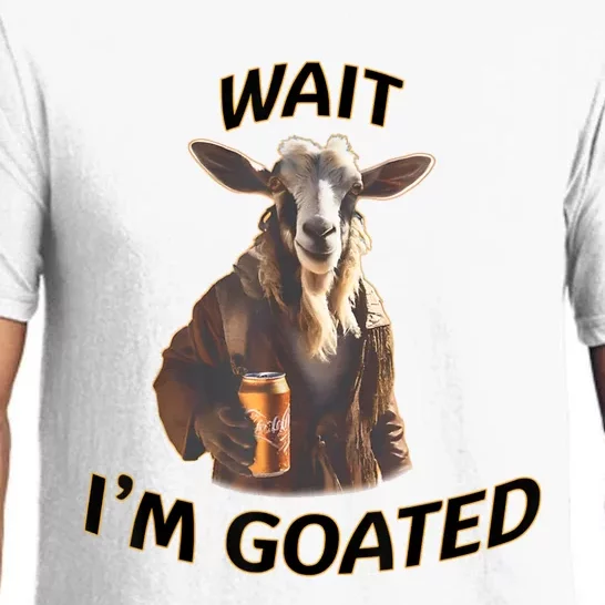 Wait I’M Goated Epic Goat Beer Funny Gift For Goated Beer Lovers Pajama Set