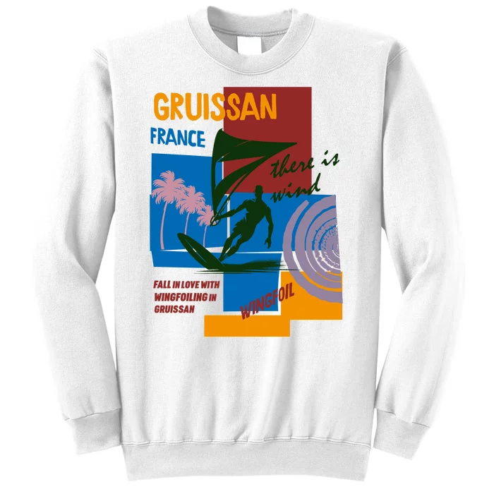 Wingfoil In Gruissan France Sweatshirt