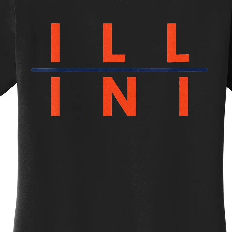 Womens Illinois IL Fans Women's T-Shirt