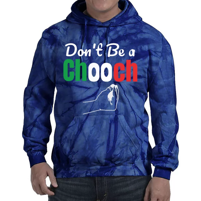 Words In Italian Chooch Italian Funny Italy Gift Tie Dye Hoodie