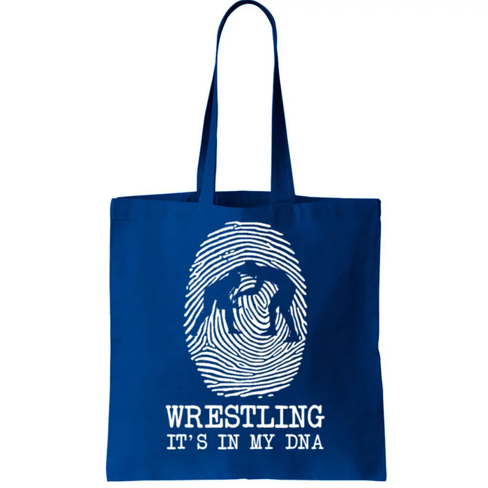 Wrestling It's In My Dna Fun For Wrestlers Grapplers Gift Tote Bag