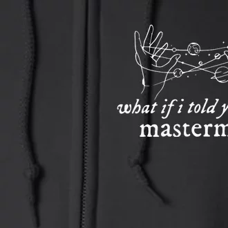 What If I Told You I’M A Mastermind Full Zip Hoodie