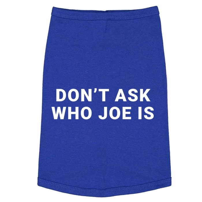 Who Is Joe Jo Mama Funny Double Sided Dank Meme Gift Doggie Tank